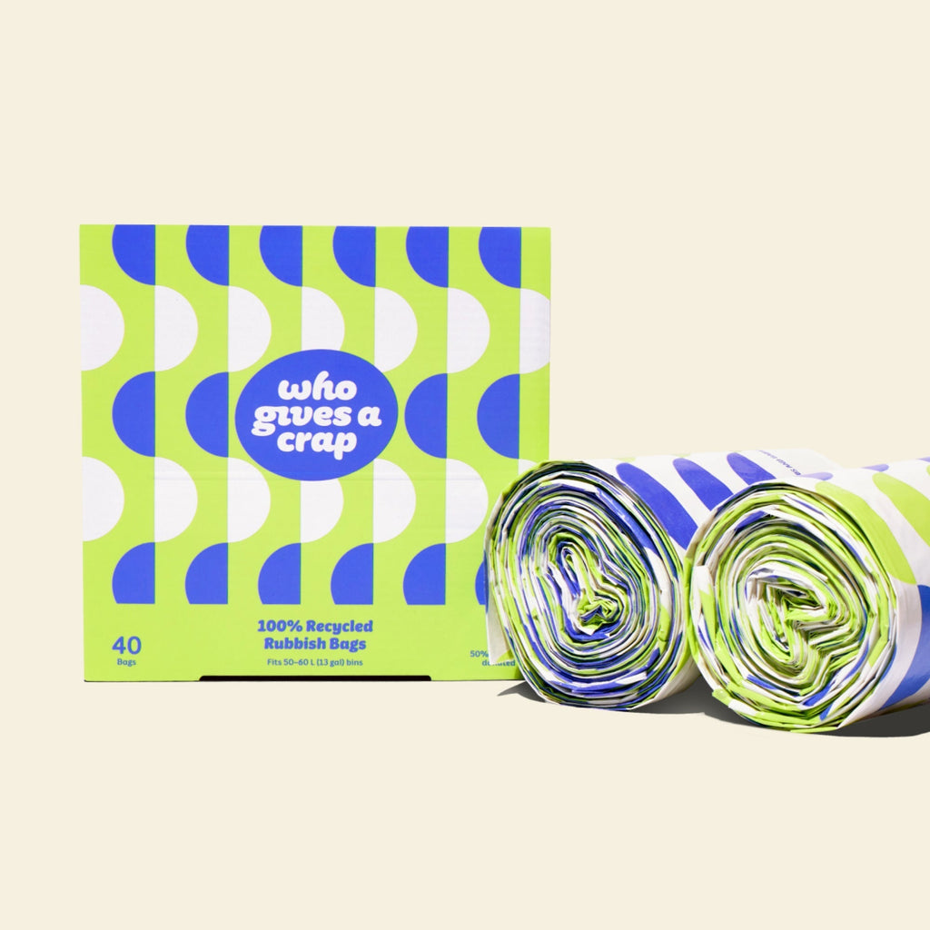 100% Recycled Trash Bags