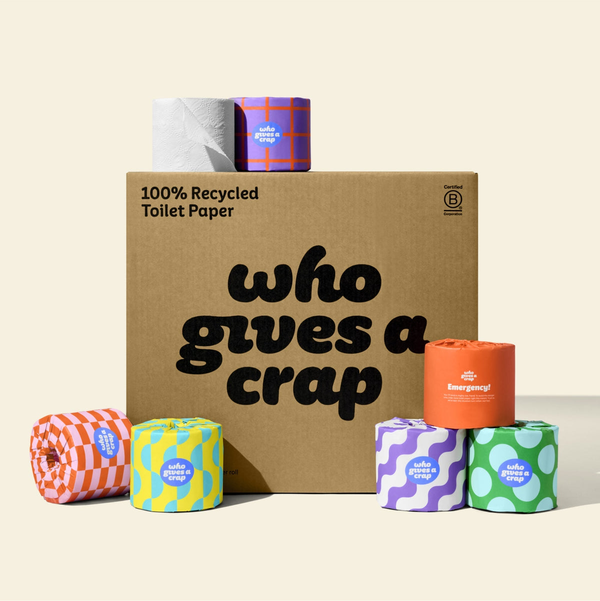 100% Recycled Toilet Paper